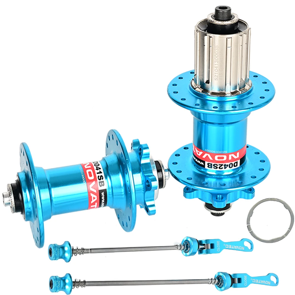 Novatec D041SB D042SB MTB Bike Hub Bicycle Mountain bearing Hubs Disc Brake Cassette Hub 28/32/36 Holes HG SX 8/9/10/11/12 Speed