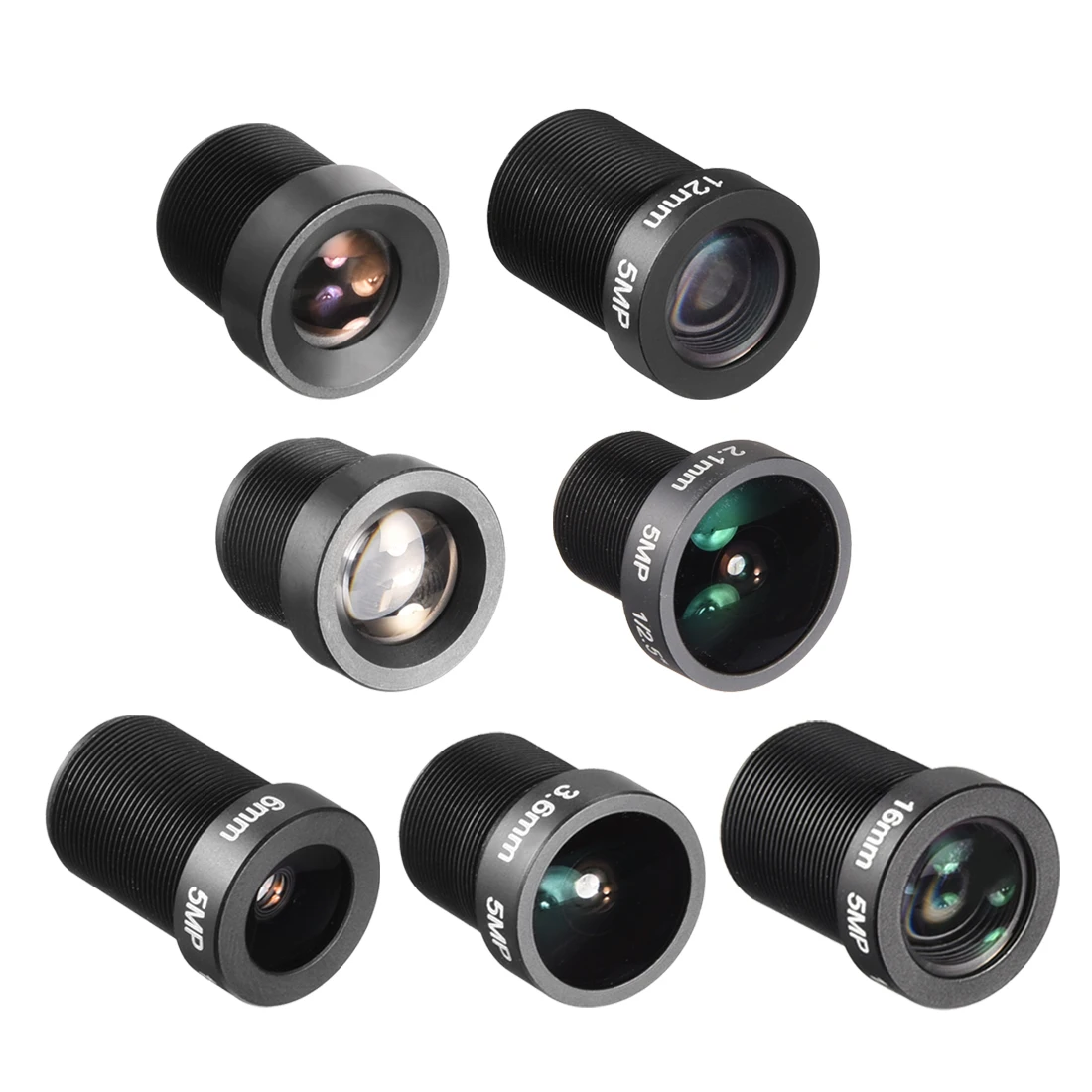 

uxcell F2.0 FPV Camera Lens Wide Angle Black for CCD Cameras Excellent Coating Process