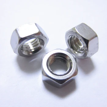 

10pcs/lot Metric thread DIN934 M6 M8 M10 M12 304 Stainless Steel Hexagon Nuts