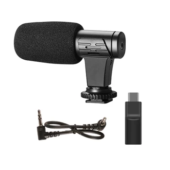 

Portable 3.5mm Microphone and Audio Adapter with Data Cable Connector for DJI Osmo Pocket Handheld Gimbal Camera Accessories