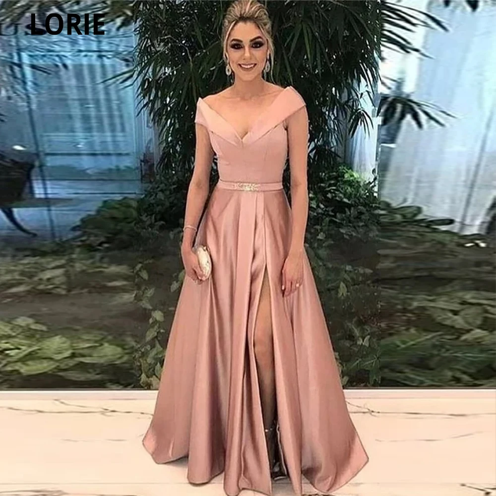 Платье LORIE женское вечернее с открытыми плечами длинное формальное без рукавов