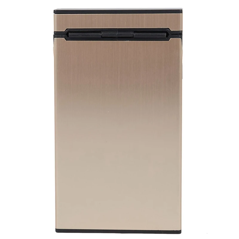 PHFU-2Pcs ультратонкий модный трубчатый креативный персональный портсигар тонкий металлический портсигар Подарочная коробка Женская сигарета Holde
