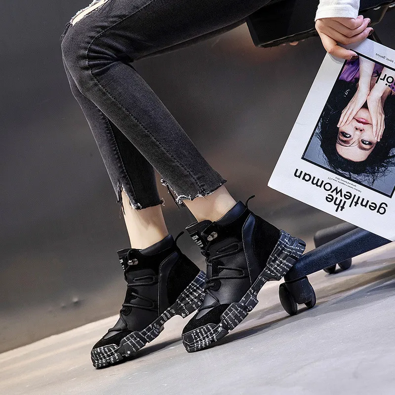FEDONAS/Новые Модные женские кроссовки на плоской платформе; Повседневная офисная обувь; женская зимняя удобная обувь; женская обувь на плоской подошве