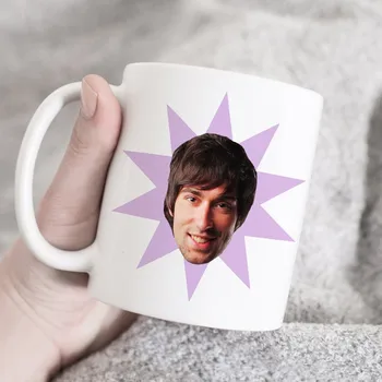 

Custom Your face star mug, face mug, star mug, funny mug, selfie mug, office mug, snarky mug, gift for workmate, birthday gifts