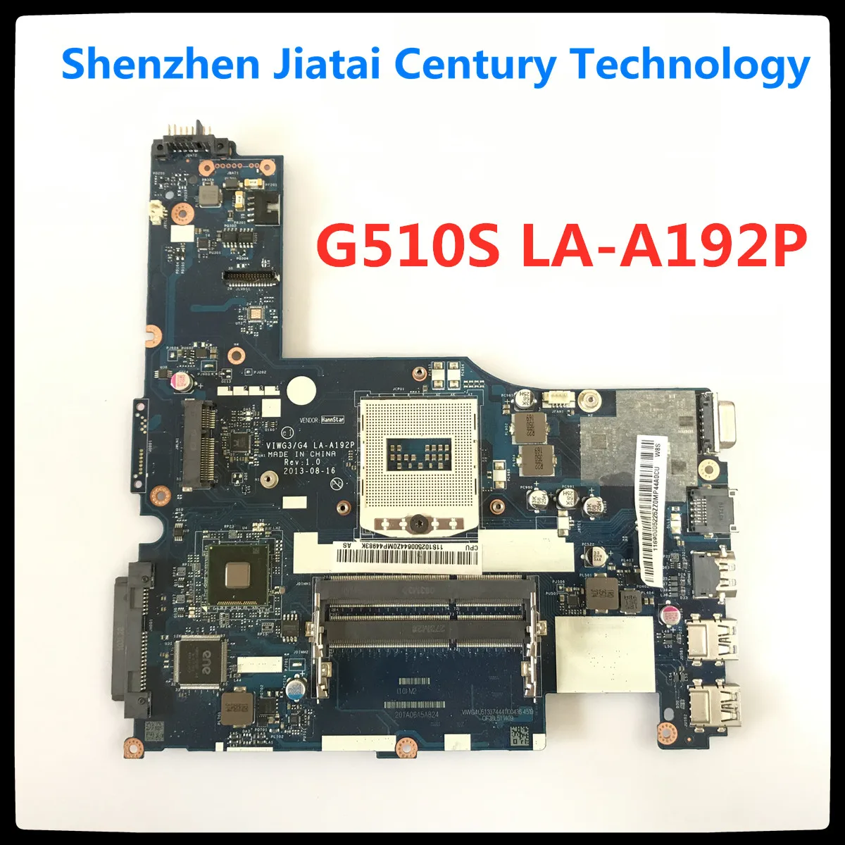 90005219 VIWG4 LA-A192P mainboard For Lenovo G510S Laptop Motherboard 100% Working Original | Компьютеры и офис
