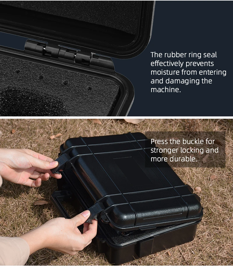 Waterproof Hardshell Storage Box for DJI MINI 2 Drone Portable Handbag Carrying Case for DJI MINI 2 Drone Accessories