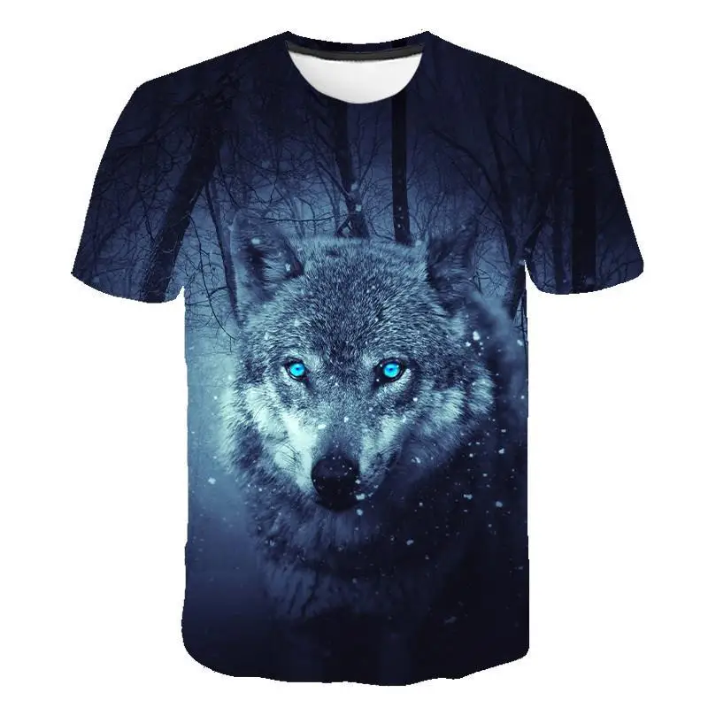 blusa de frio lobo 3d