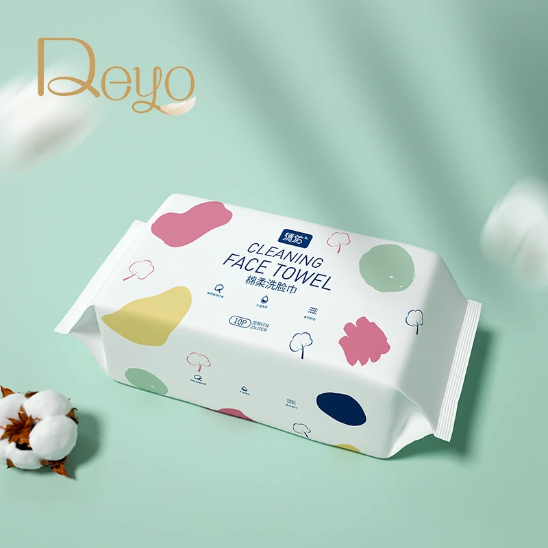 Deyo Хлопковое полотенце для лица одноразовое утолщенное средство снятия макияжа