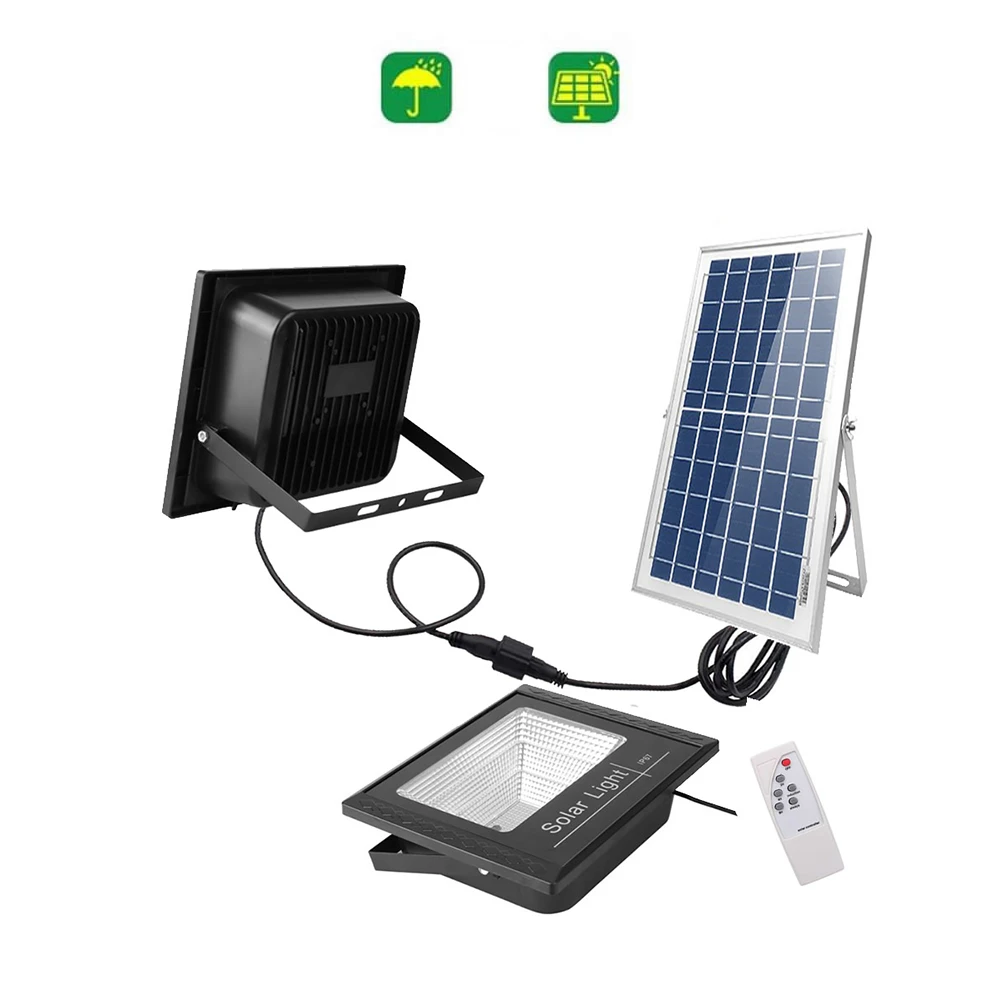 

LED Solar light solar Powered Panel Wall lamp Yard Fence Outdoor Path Street Garden lighting split panel indoor home security ga