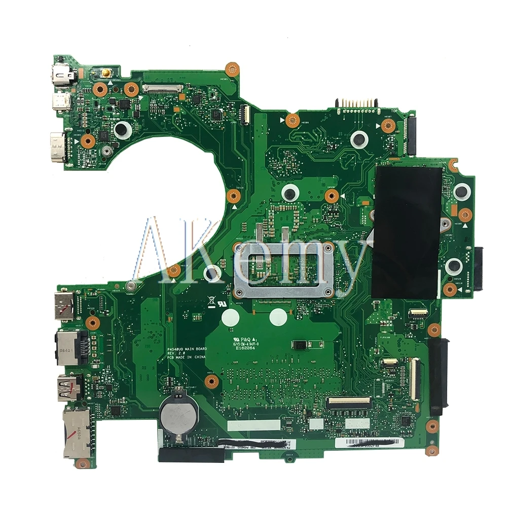  P454UQ Motherboard I7-7500U 940MX For ASUS PRO454UQ P454UQ P4540UQ Laptop motherboard G55VW Mainboa