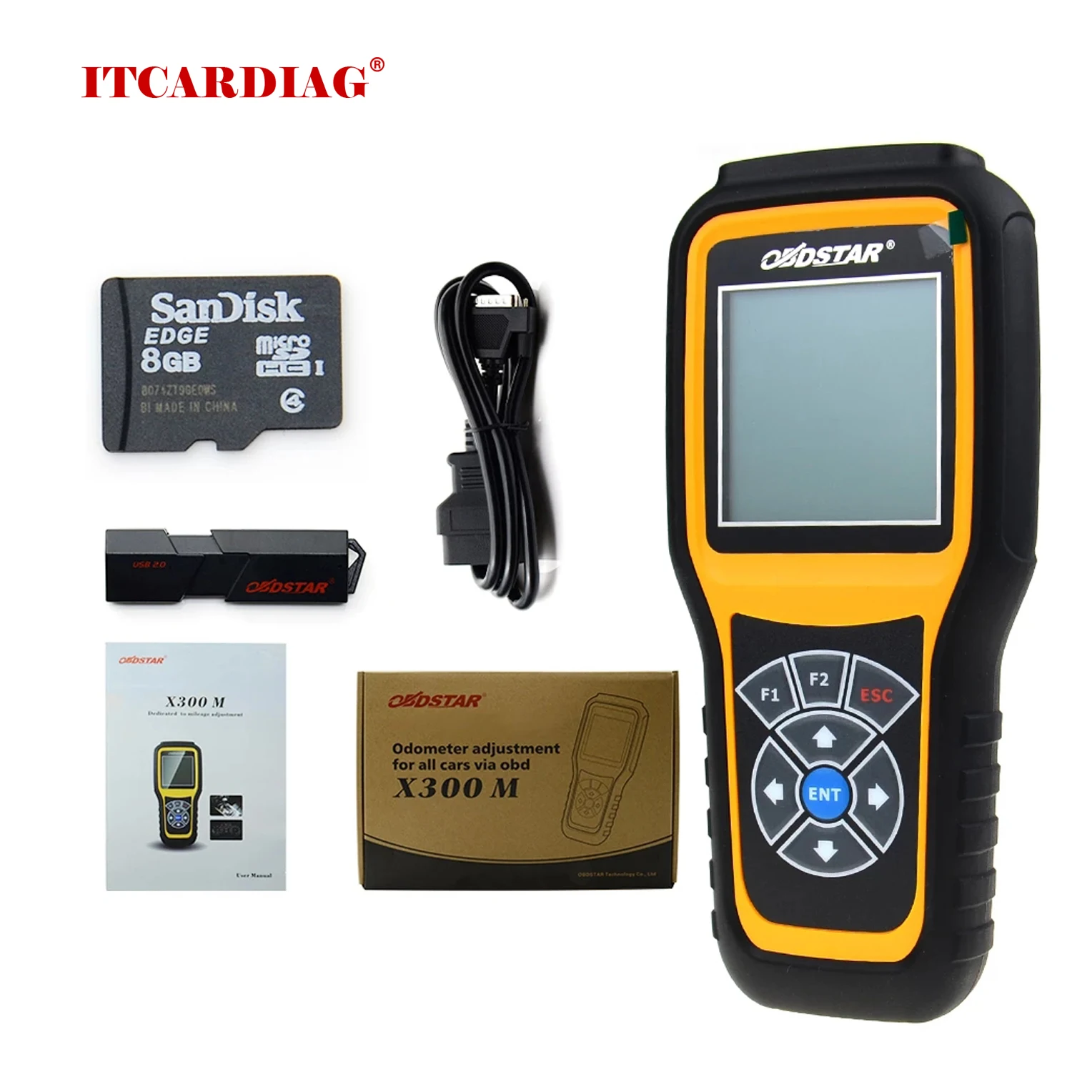 OBDSTAR X300M OBD2 OBDII инструмент коррекции пробега кластер калибровка специально для
