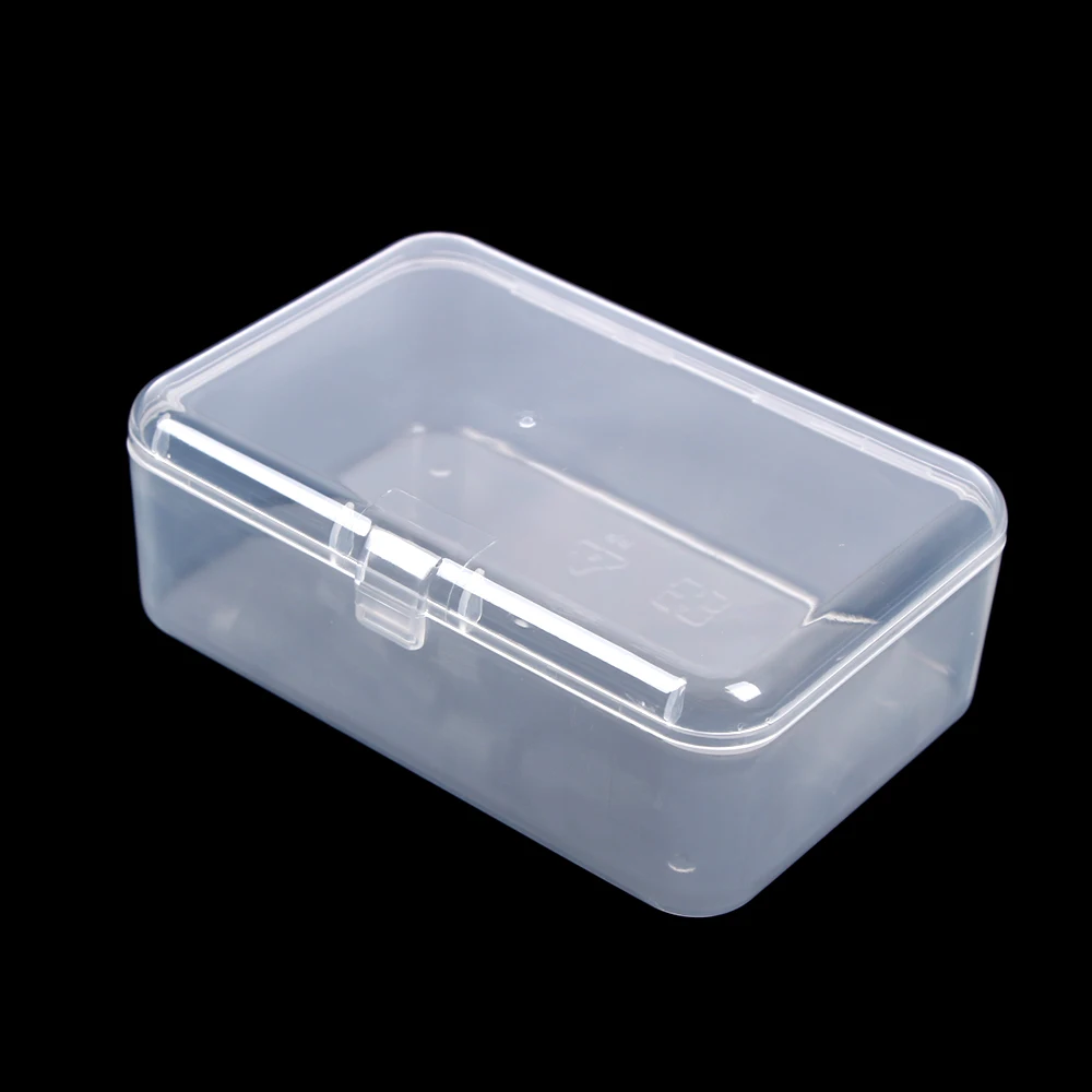 Wholesale Packaging Small Box Chip Box Storage Transparent Plastic Small  Product Pp Material Candy Gadgets Box Jewelry Box