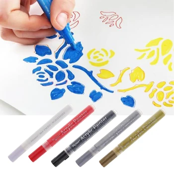 

Permanent Paint Markers for Glass Painting, Ceramic, Porcelain, Metal, Wood