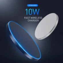 10 Вт Qi Беспроводное зарядное устройство для samsung S10 S8 S9 Plus Note 9 8 USB зарядное устройство для телефона для iPhone X Xs MAX XR 8 plus Быстрая зарядка
