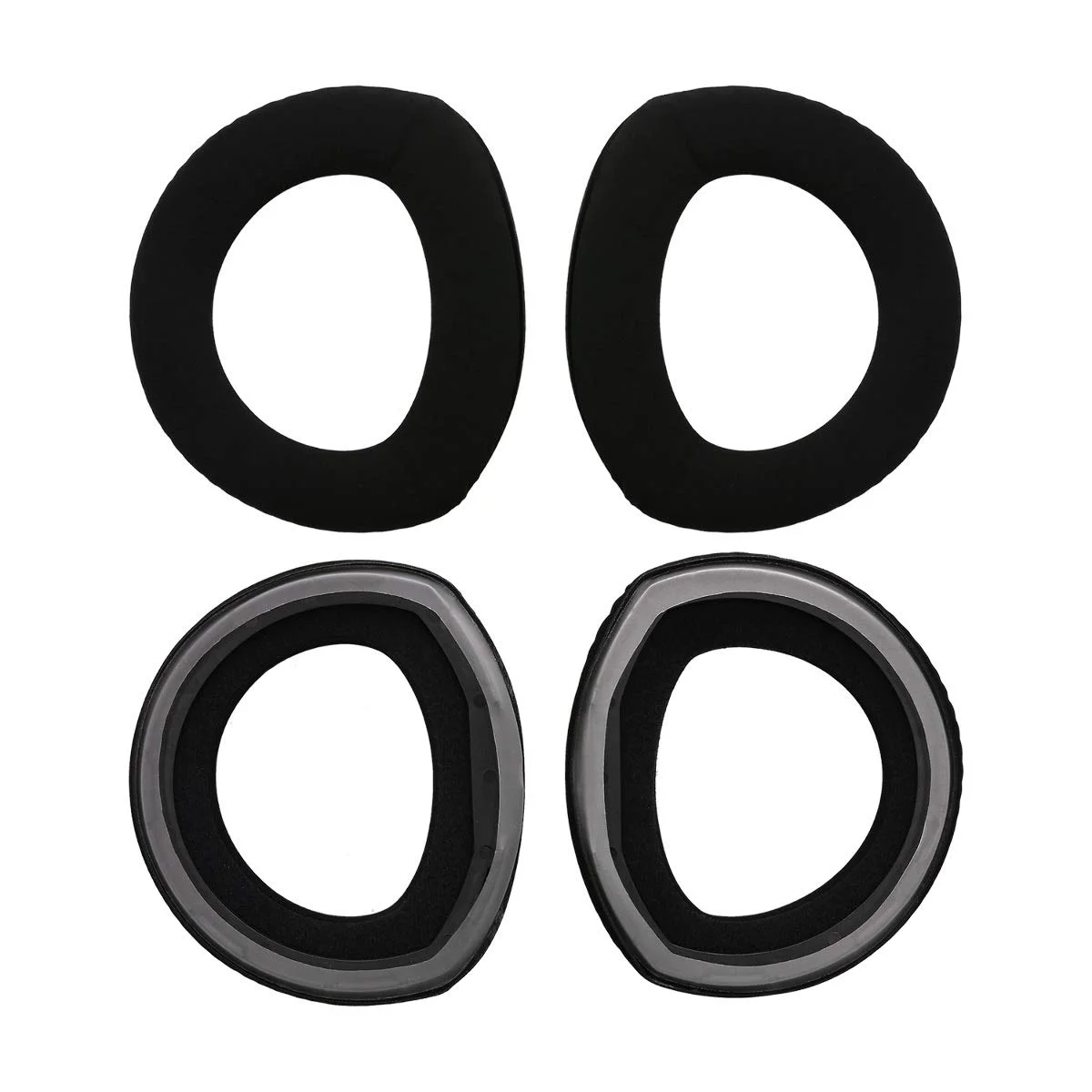 Protein Leather Replacement Earpads Ear Pads Covers for Sennheiser HD800 HD800s Over Ear Headphones Frosted