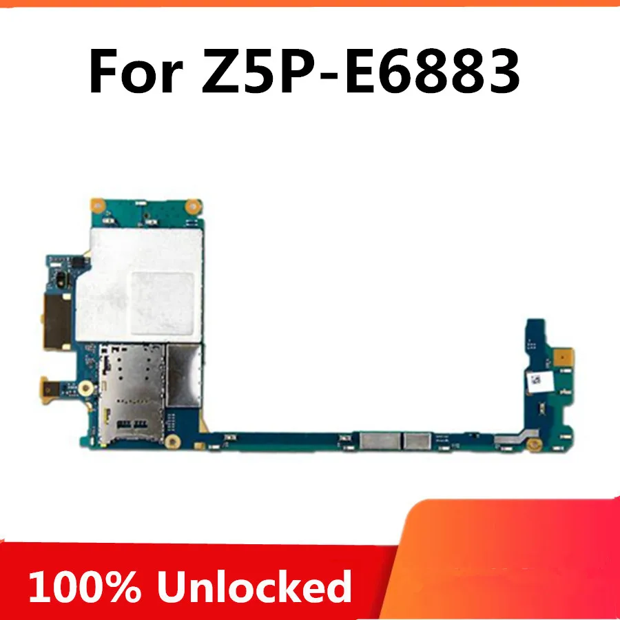 Оригинальная разблокированная материнская плата для sony Xperia Z5 Premium E6883 E6653 E6883 для sony Xperia Z5 Premium логическая плата с чипами
