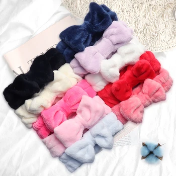 

Soft Hair Band Holder Elastic Head Scarf Face Washing Headband Eyelash Extension Bath Spa Lovely Makeup Accessories Pink