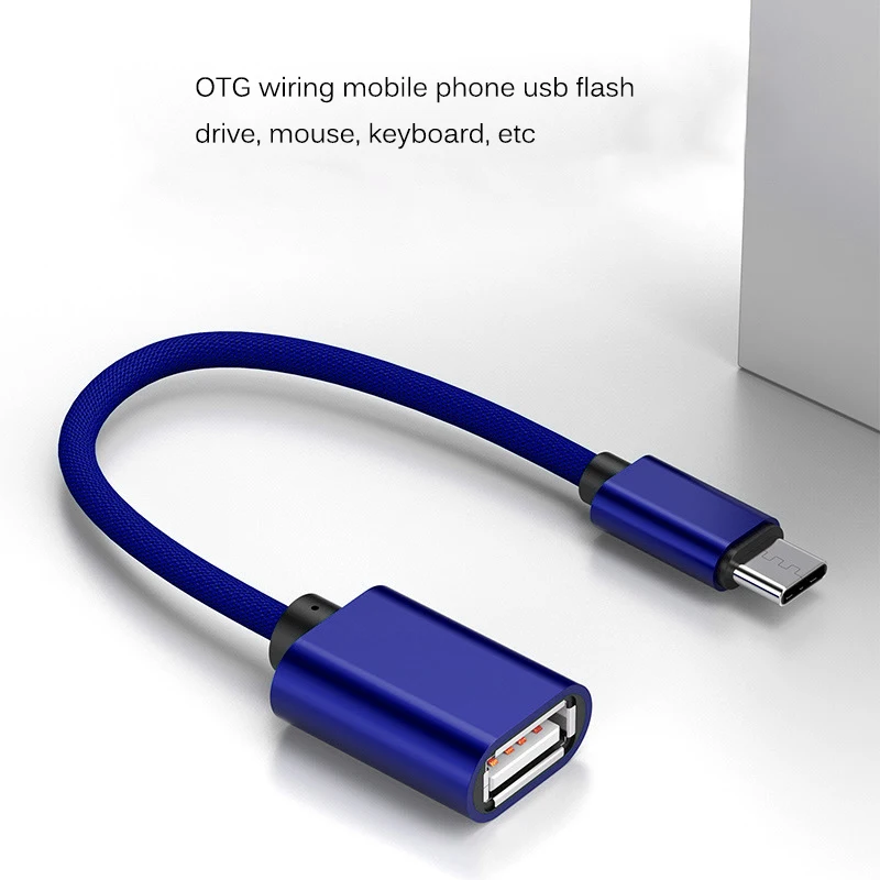 OTG type C адаптер usb-кабель C type-C штекер USB зарядка с синхронизацией данных USB-C конвертер для samsung Galaxy huawei Xiaomi