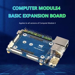 Carte de dérivation Ethernet RJ45, Interface USB 3.2 Gen1 pour RPI Raspberry Pi, Module de calcul 4 CM4, 7V 36V, double Gigabit 