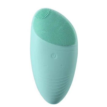 

Facial Cleansing Brush Sonic Vibration Mini Face Cleaner Silicone Deep Pore Cleaning Electric Waterproof Massage