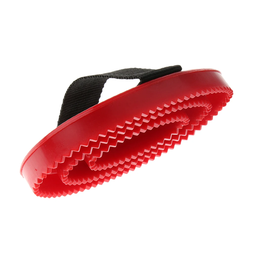 Пластиковая расческа Карри жесткая Конская щетка-инструмент для ухода за
