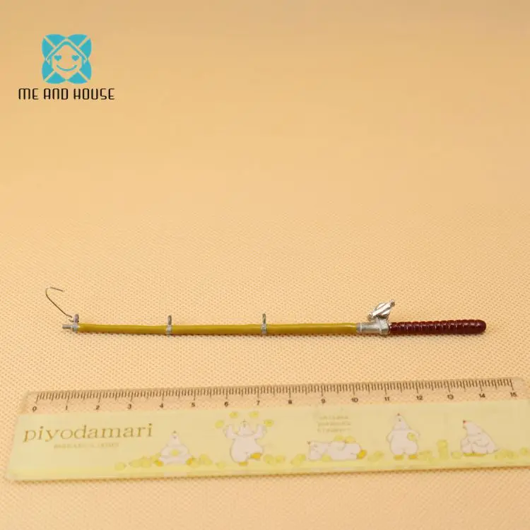 1: 12 кукольный дом Мини Аксессуары Модель Милая удочка