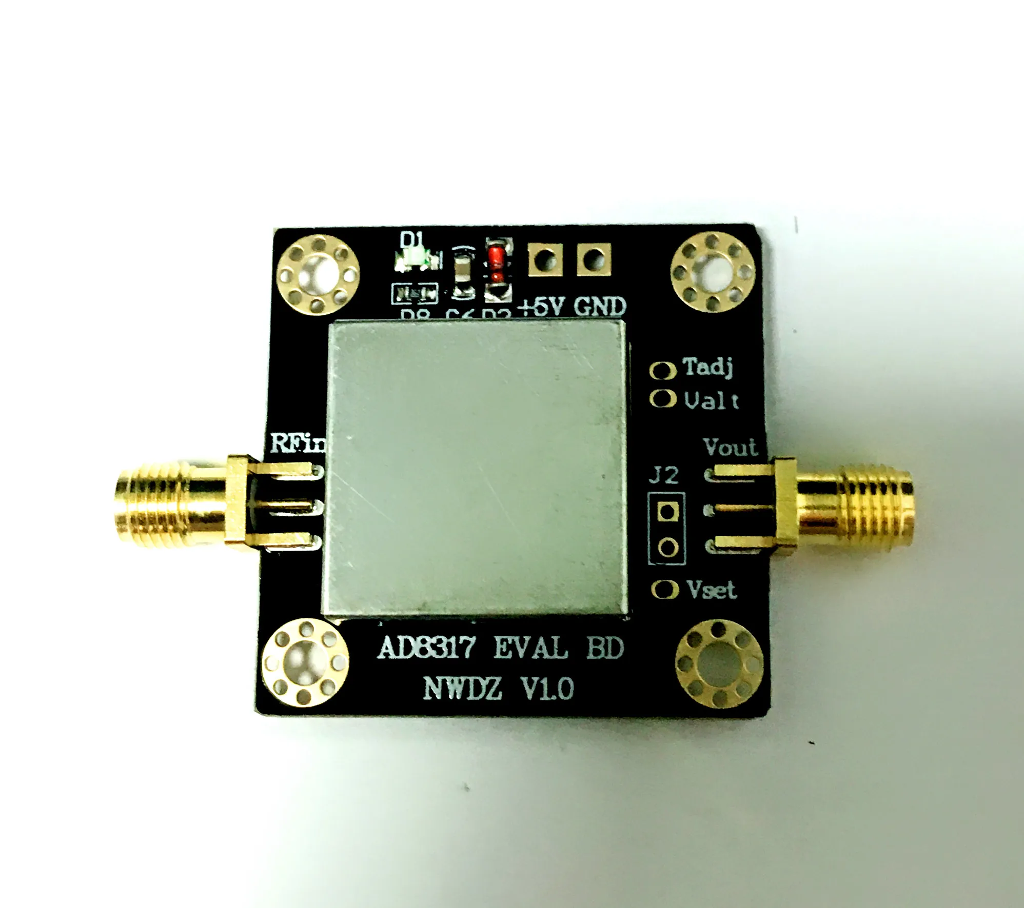 

AD8317 Module Power Meter Log Detector 1M-10GHz 60dB Dynamic Official Line