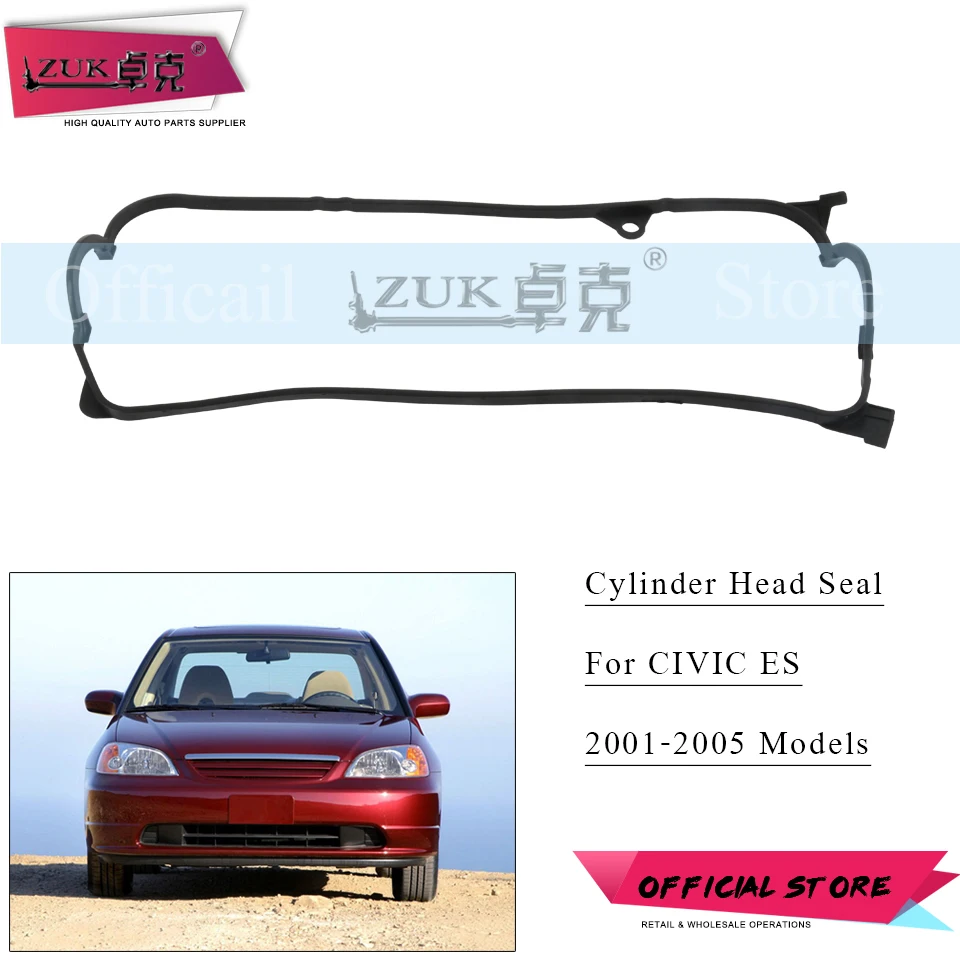 ZUK для HONDA CIVIC ES1/5/6/7/8 2001 2002 2003 2004 2005 крышка головки блока цилиндров двигателя