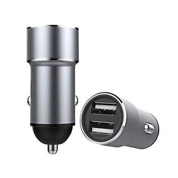 

Car Charger Dual USB New 2-port Universal Car Cigarette Lighter Multi-function 2 Ports USB Adapter Mobile Phone Quick