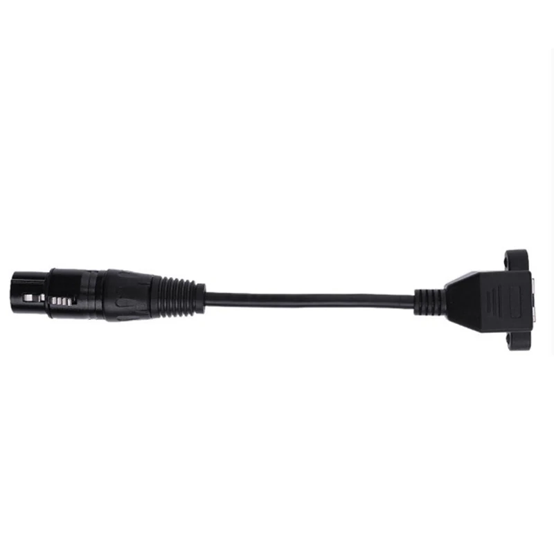 15 см Rj45 кабель питания с штекерным гнездом для Xlr 3 Pin типа «папа»/разъем адаптера кабеля Ethernet конвертер шнур провод