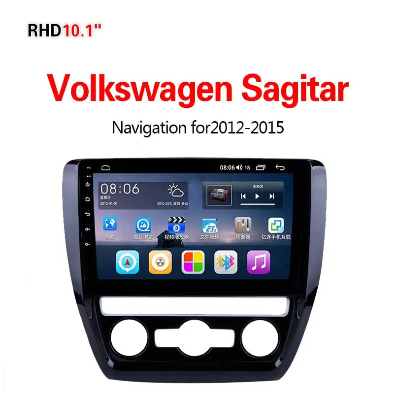 Lionet gps навигация для автомобиля VW Volkswagen Sagitar 2012- 10,1 дюймов RV1004Y - Размер экрана, дюймов: 4G8core64G