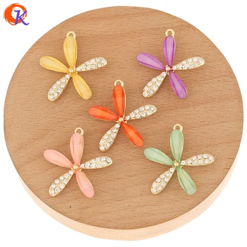 

Cordial Design 40Pcs 28*30MM Jewelry Accessories/Resin Charms/Flower Shape/DIY Rhinestone Pendant/Hand Made/Earring Findings