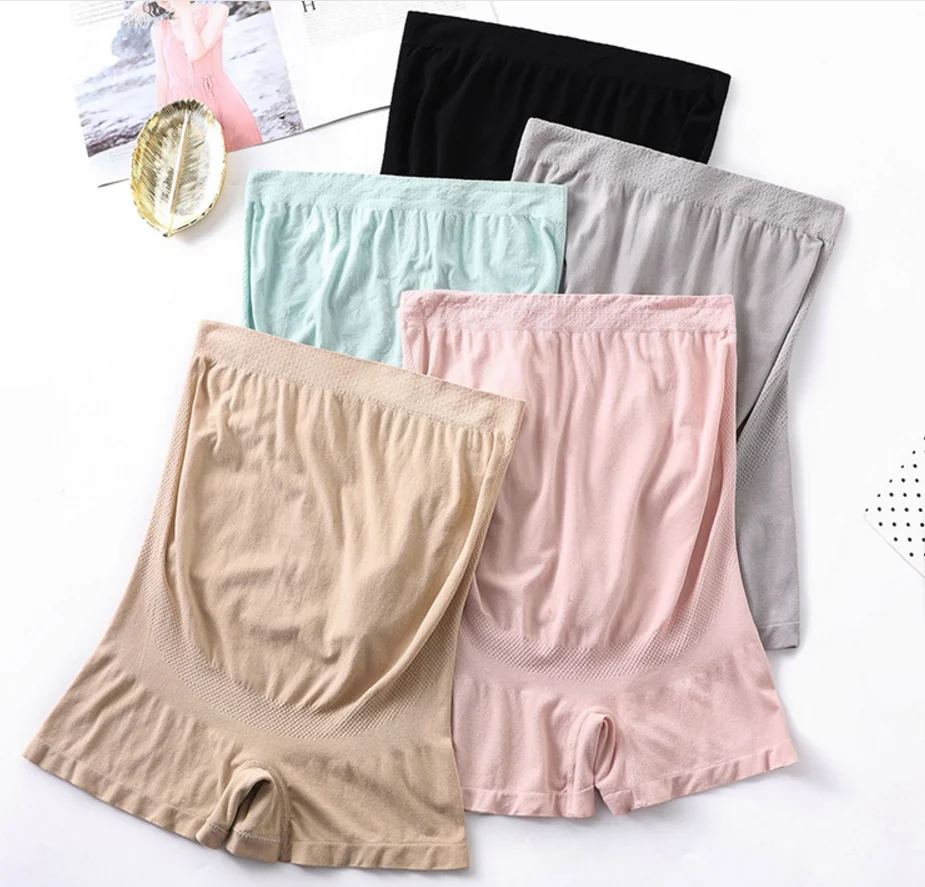 Maternity Seamless mini Lingerie High Waist Super Elasticity cotton short Briefs For Pregnant Women Pregnancy Underwear