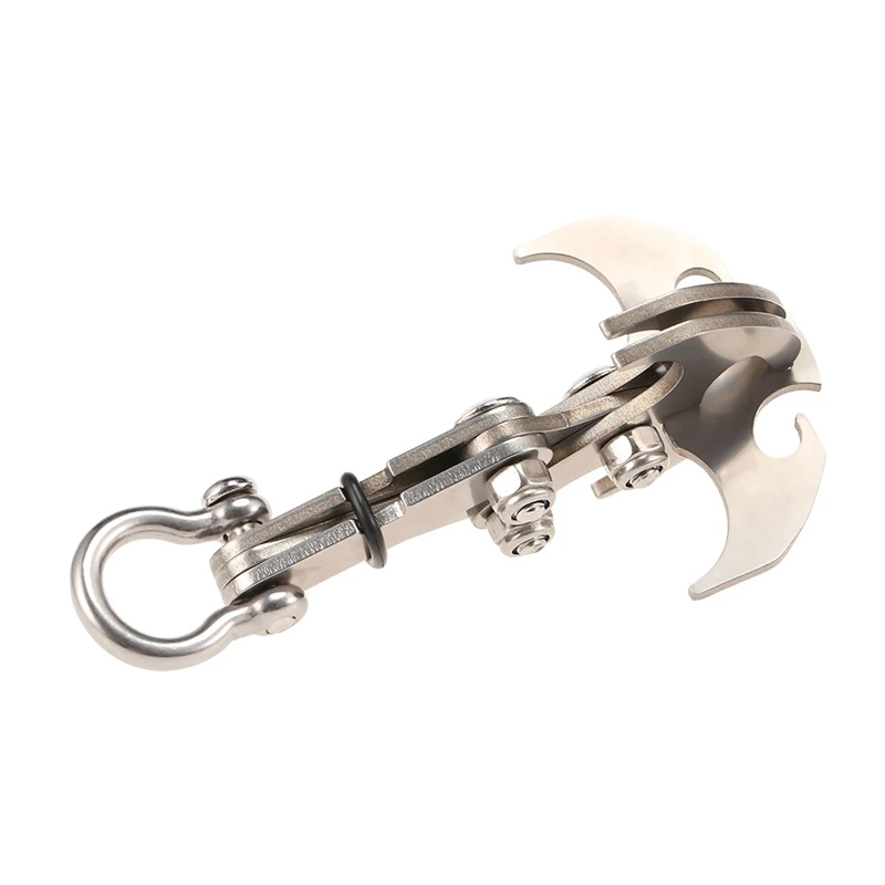 

Multifunctional Climbing Hook Stainless Steel Flying Tiger Claw Gravity Hook Strong Suction Ring Folding Climbing Hook Flying Cl