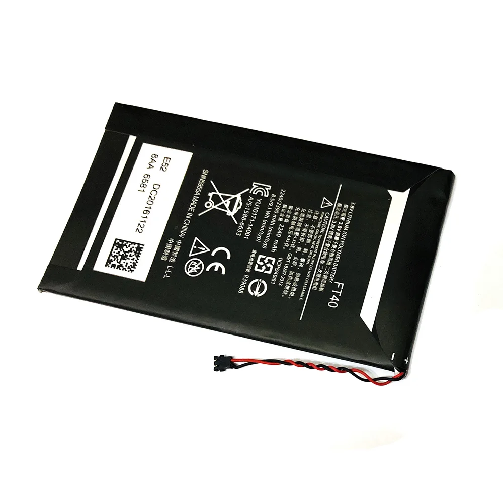 Высококачественный настоящий FT40 2240mAh аккумулятор для Moto XT1526 1528 XT1063 XT1077 сотовый телефонная батарея батареи