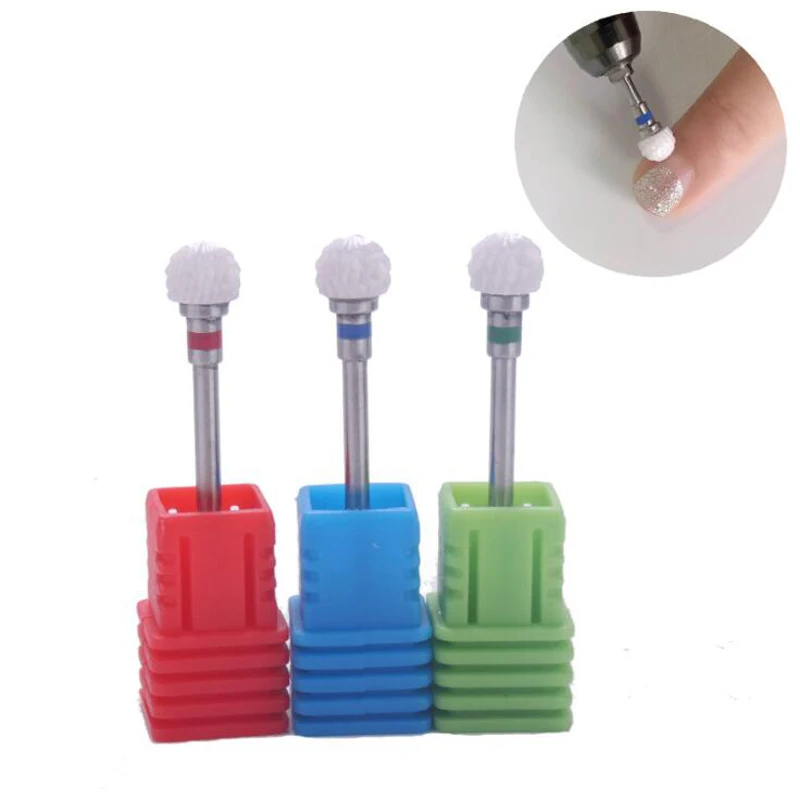 

Nail Polished Ceramic Drill Bits Manicure Pedicure Cutters For Nails Ceremaic Milling Cutter Nails Accessories Nail Drill Bit