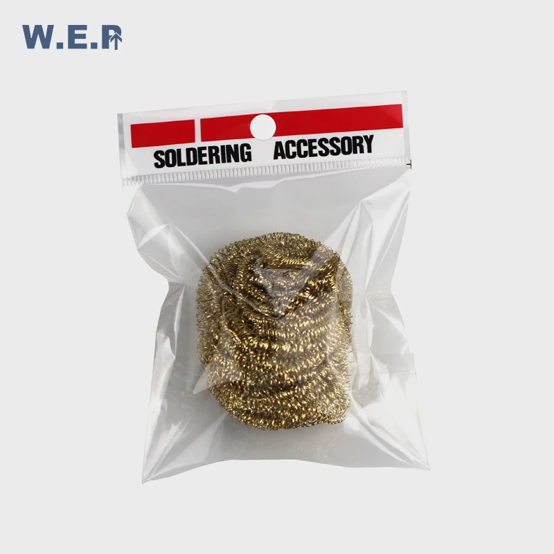 WEP чистящий наконечник сопла очиститель медной проволоки стальная проволока