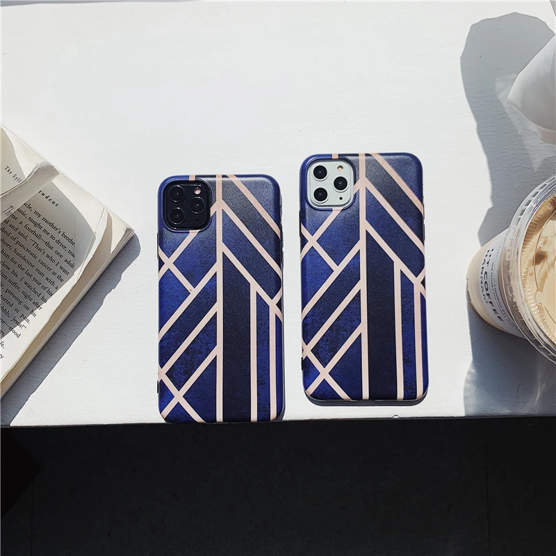 Ретро сетка из ромба чехол для телефона для iphone 11promax XS Max X XR 8 7 6 S Plus задняя крышка Модный мягкий IMD чехол для телефона s
