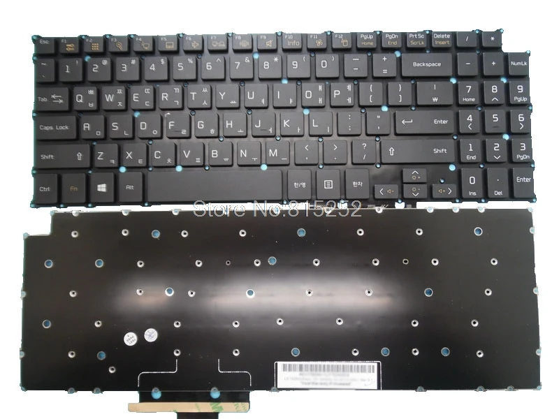 US AR SP BR FR Keyboard For LG 15Z950 15ZD950 15U560 15UD560 15Z950-GT5GK 15Z950-GT70K 15UD560-GX51K -GX5SE 15UD560-KX50K -KX7DK pc keypad
