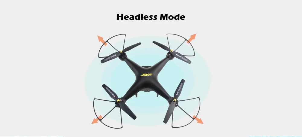 JJRC H68 радиоуправляемые дроны 720P WiFi FPV Дрон 20 минут режим полета Безголовый 3D флип регулируемая камера Пульт дистанционного управления игрушка Дрон вертолет