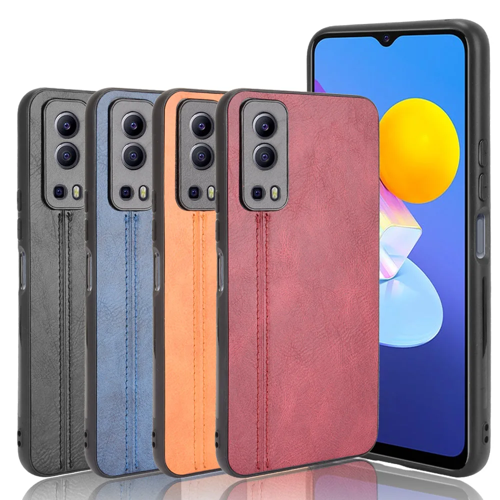 DOINK Custodia Per Vivo Y72 5G – Cover Armor PC+TPU Con Cavalletto – Antiurto Nero