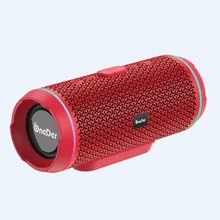 Светодиодный/TWS функция стерео звук беспроводной силиконовый динамик OneDer V10 беспроводной портативный динамик