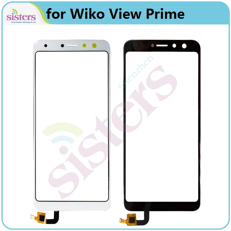 Сенсорное стекло для Wiko View Prime View 2 View 2 Pro, сенсорный экран, дигитайзер, сенсорная панель с объективом, запчасти для телефонов