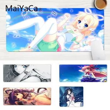 

MaiYaCa Top Quality Anime Girl Comfort Mouse Mat Gaming Mousepad Laptop Gaming Lockedge Mice Mousepad
