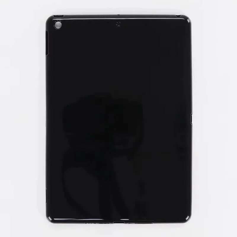 TPU-Black Ультратонкий смарт-чехол для iPad 10,2, флип-чехол из искусственной кожи, чехол-подставка для iPad 10,2, чехол 7-го поколения, ударопрочный корпус+ стилус - Цвет: TPU-Black