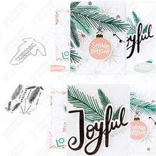 

Pretty Branch Pattern Metal Cutting Dies and stamps Scrapbook Diary Decoration Embossing Template DIY Greeting Card Handmade