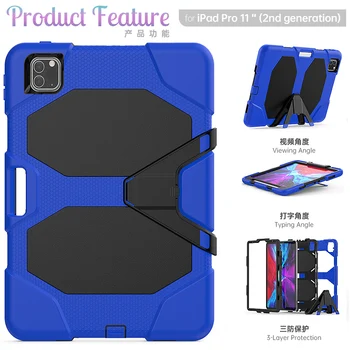 

HX CASE Detachable kickstand Cases For ipad Pro 11 2020 case