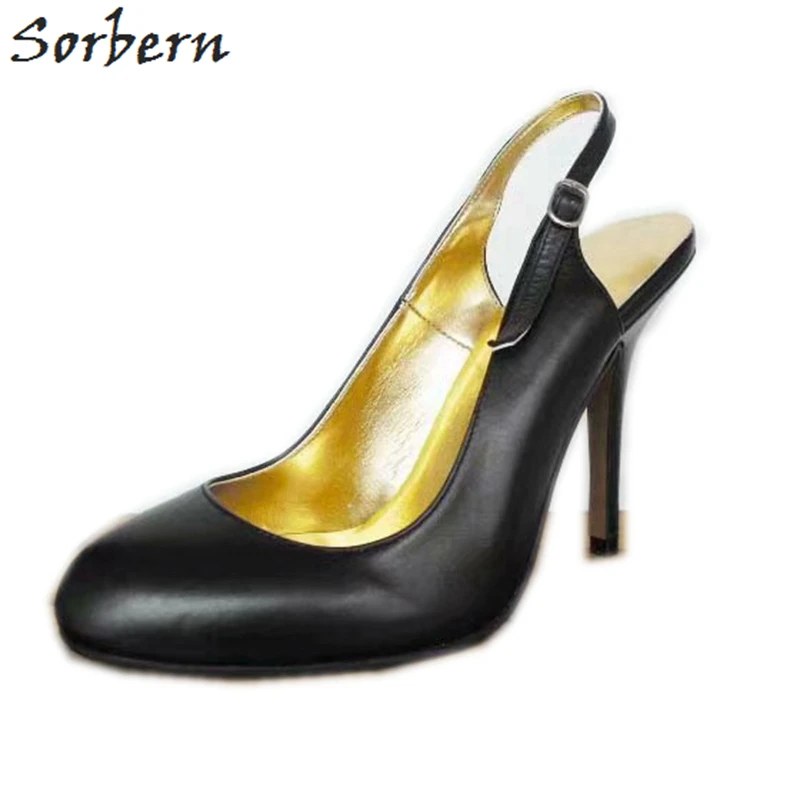 Slingback round toe shoes Clearance