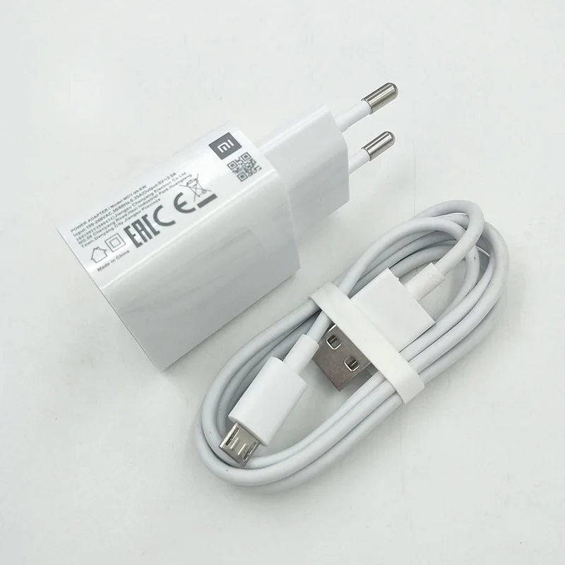Xiaomi 5V 2A зарядное устройство EU штекер Адаптер питания usb зарядка 80 см Micro USB кабель для Redmi 7A 5A 6A Note 6 5 pro s2 a2 lite