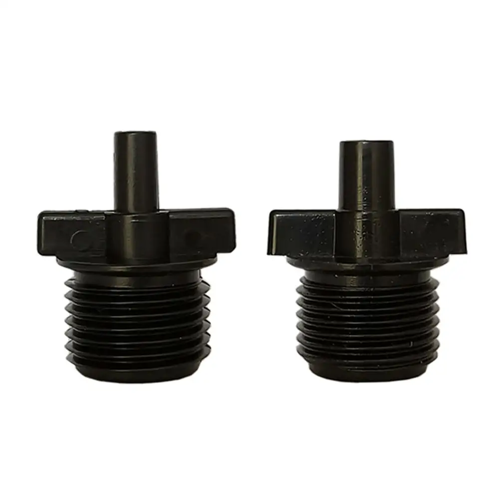 8Pcs 6mm to 1/2'' Male Thread Connector Garden Watering Nozzle Adapter
